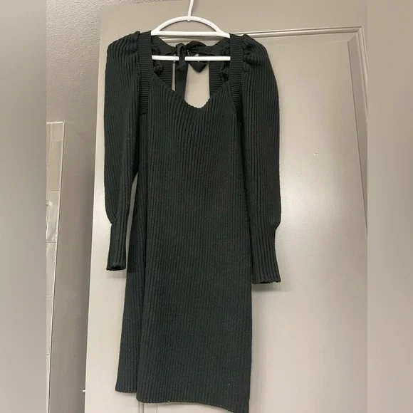 Charles Henry Dresses Nwt Womens Black Sweater Dress From